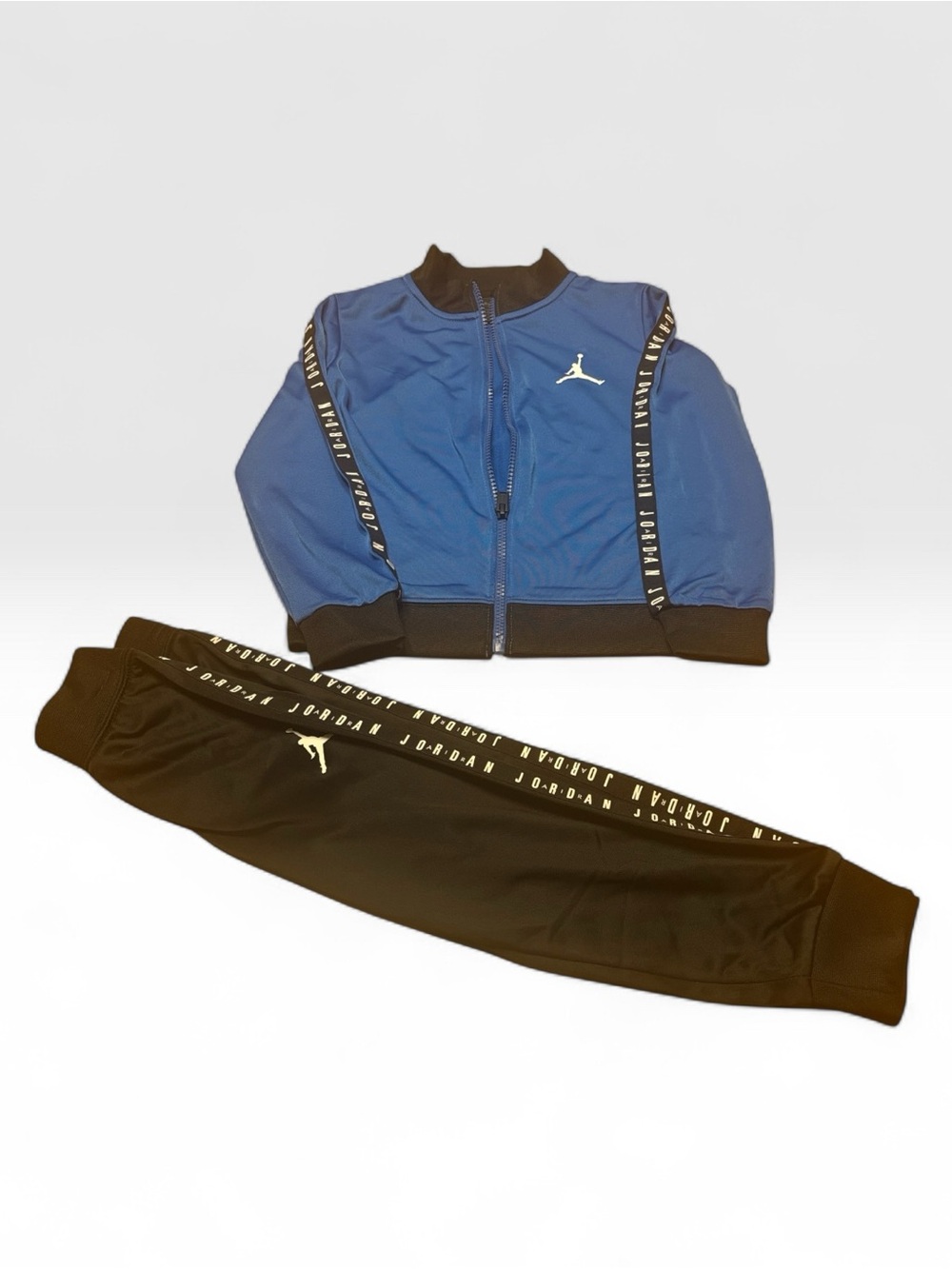 Jordan Kids 4T Blue Jacket & Black Joggers Set NWT